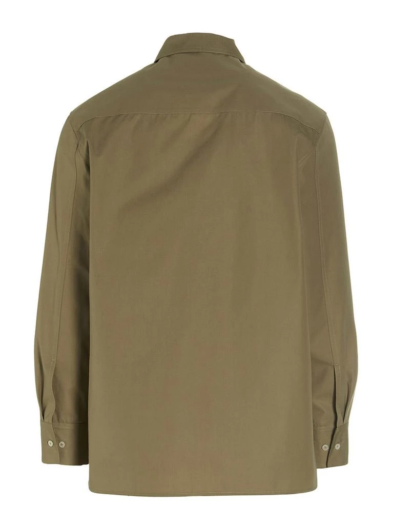 商品Jil Sander|Jil Sander Leather Detail Blouse,价格¥4723,第2张图片详细描述