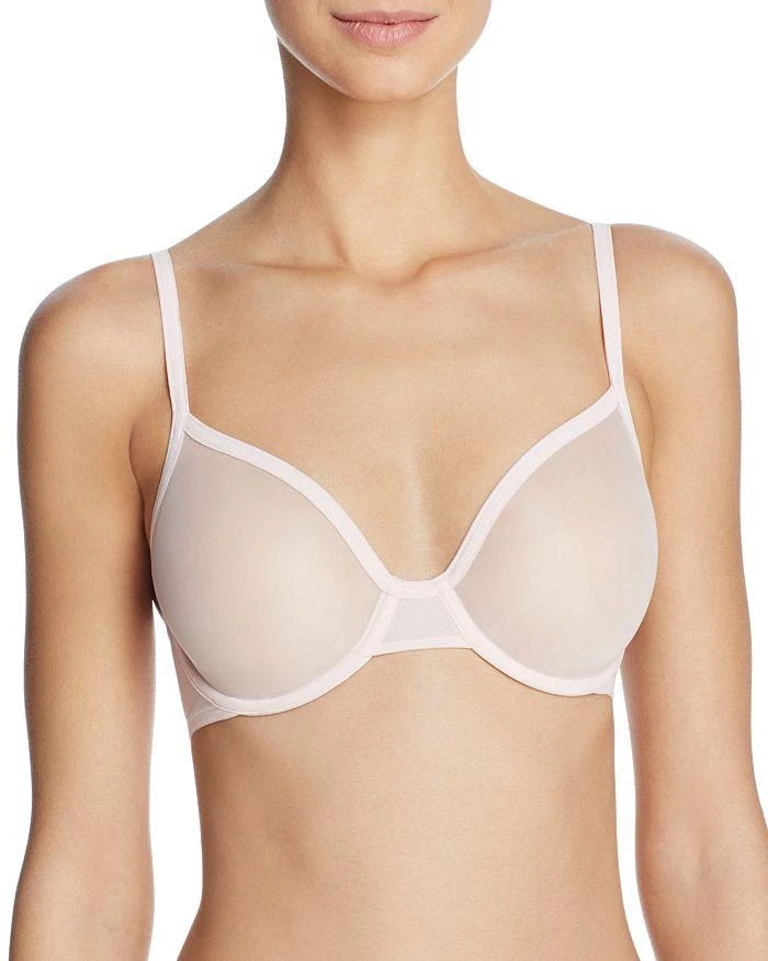 商品Calvin Klein|Sheer Marquisette Unlined Underwire Bra,价格¥216,第1张图片