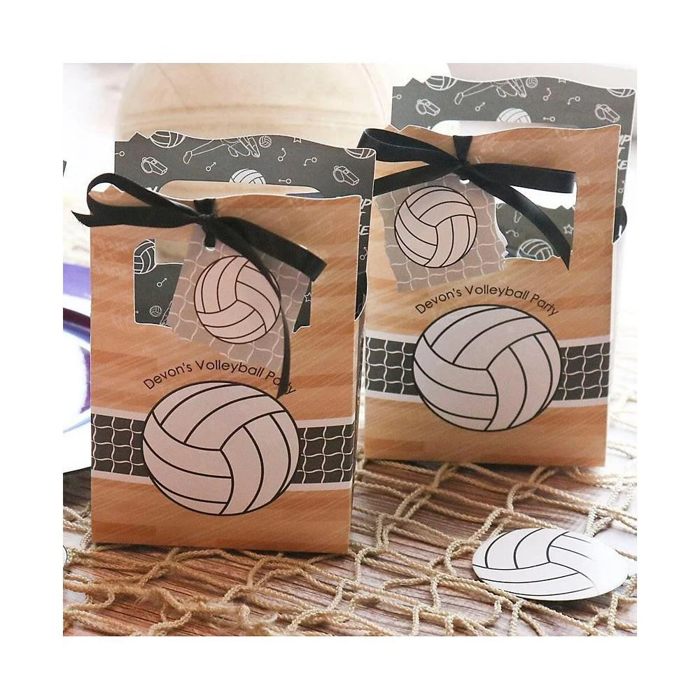 商品Big Dot of Happiness|Bump, Set, Spike - Volleyball - Baby Shower or Birthday Party Favor Boxes - Set of 12,价格¥157,第3张图片详细描述
