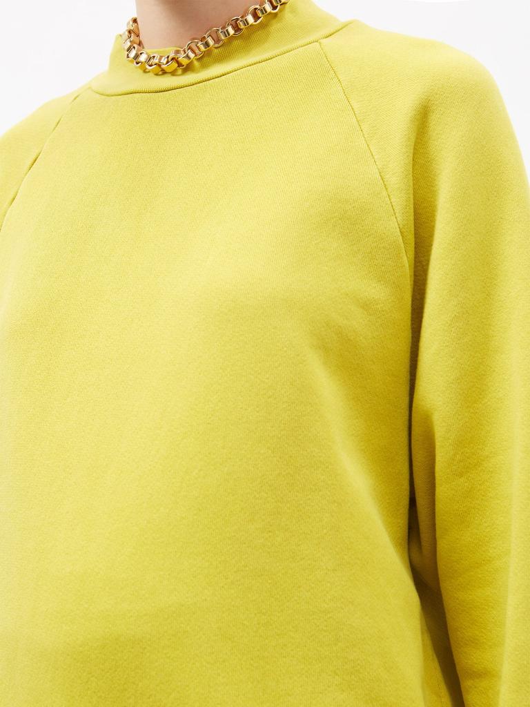 High-neck brushed-back cotton sweatshirt商品第3张图片规格展示