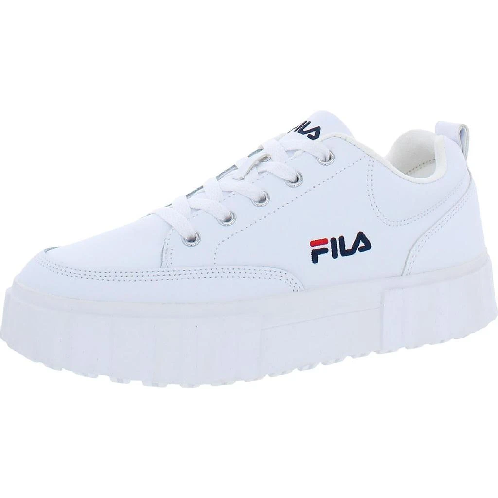 商品Fila|Fila Womens Sandblast Low Leather Fitness Athletic and Training Shoes,价格¥245,第1张图片