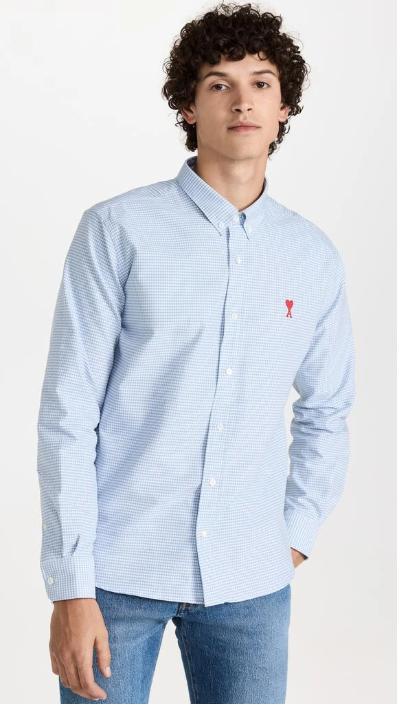 商品AMI|AMI Button Down Adc Shirt,价格¥990,第2张图片详细描述