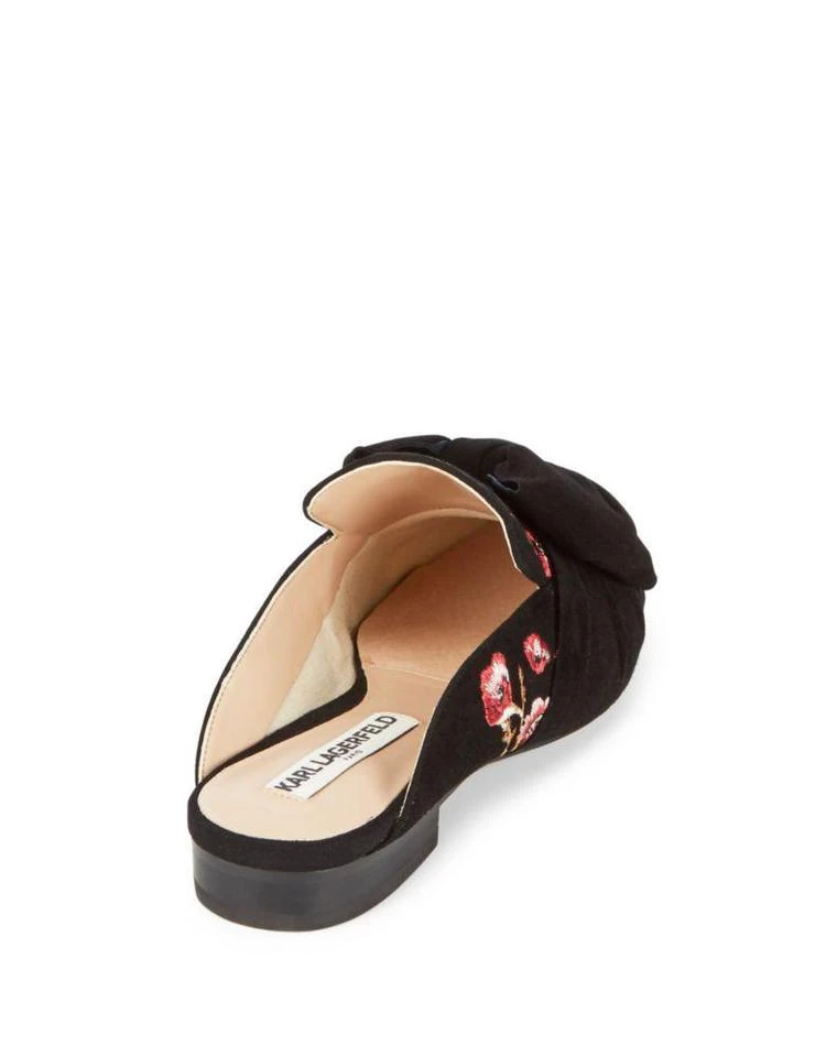 商品Karl Lagerfeld Paris|Odetta Leather Mules,价格¥264,第3张图片详细描述