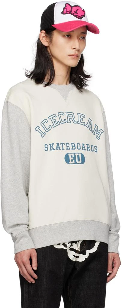商品Icecream|灰白色 Collegiate 套头衫,价格¥633,第2张图片详细描述