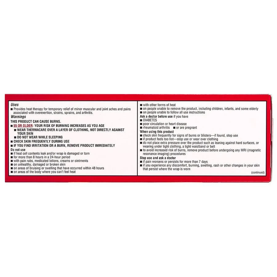 Advanced Back & Hip Pain Therapy Heatwraps, Up to 8hrs of Pain Relief 商品