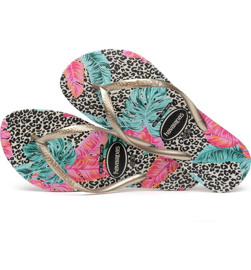 商品Havaianas|Slim Animal Floral Sandal,价格¥140,第4张图片详细描述