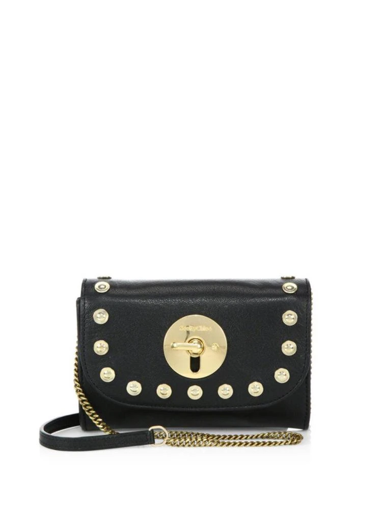 商品See by Chloé|Lois Mini Studded Leather Crossbody,价格¥990,第1张图片