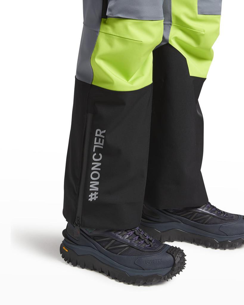 商品Moncler|Men's Colorblock Ski Pants w/ Suspenders,价格¥10990,第7张图片详细描述