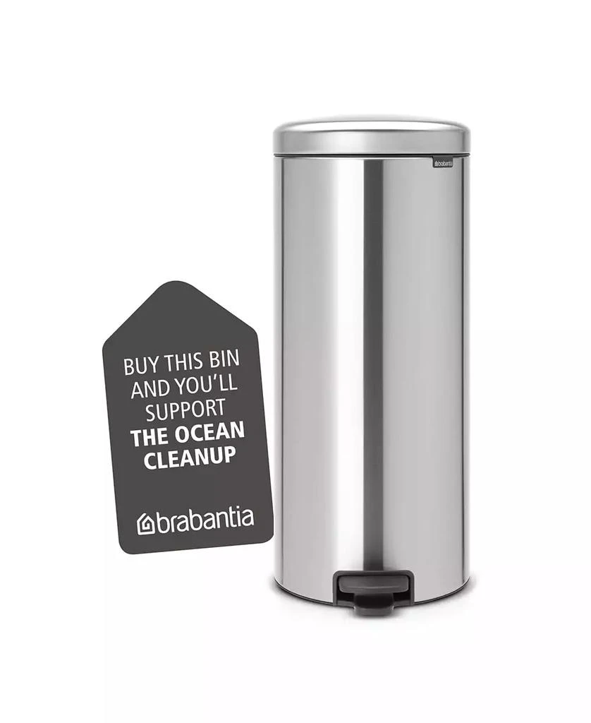商品Brabantia|Step Trash Can NewIcon Fingerprint Proof, 8 Gallon,价格¥897,第4张图片详细描述