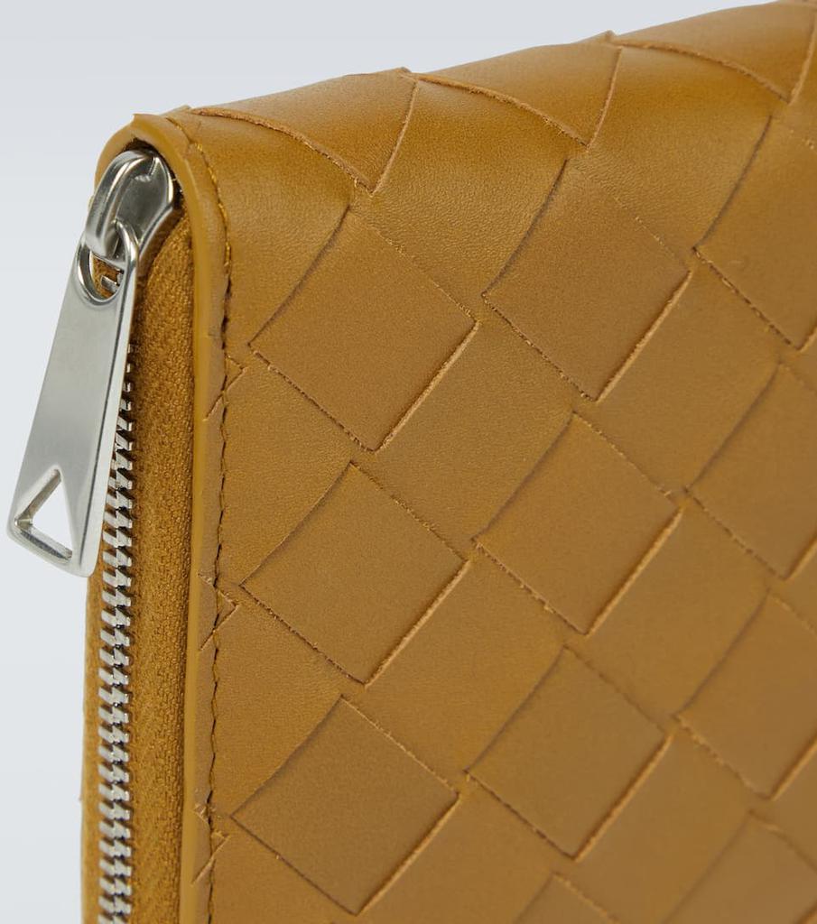 商品Bottega Veneta|编织皮革拉链钱包,价格¥7308,第6张图片详细描述