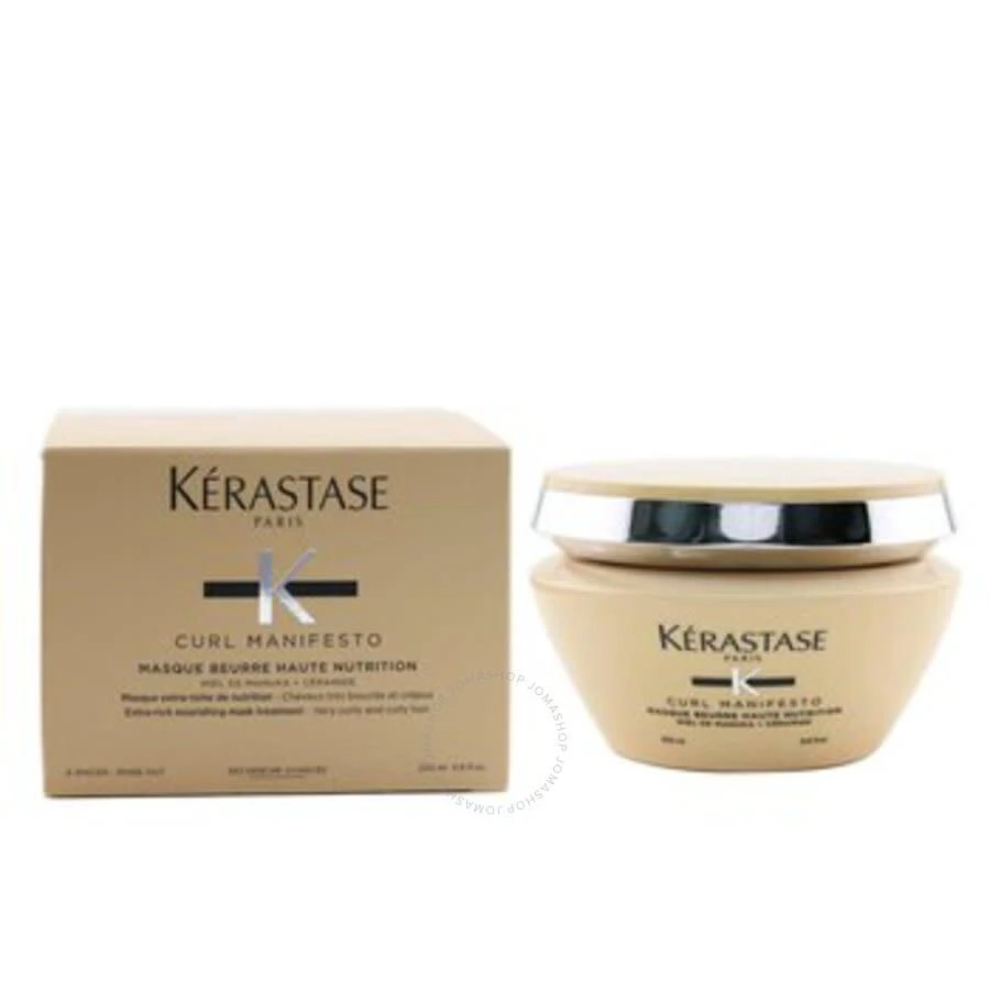 商品Kérastase|Curl Manifesto Treatment Beurre Haute Nutrition Hair Mask 6.8 oz Hair Care 3474636968817,价格¥370,第2张图片详细描述