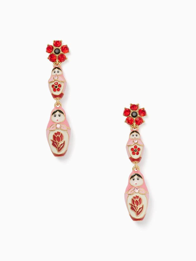 商品Kate Spade|ooh la la dollface statement earrings,价格¥581,第1张图片