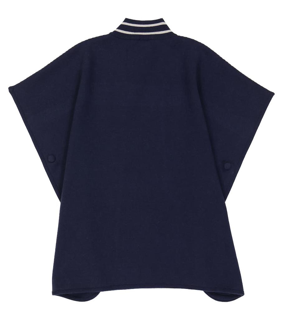 Cotton and cashmere reversible cape商品第3张图片规格展示