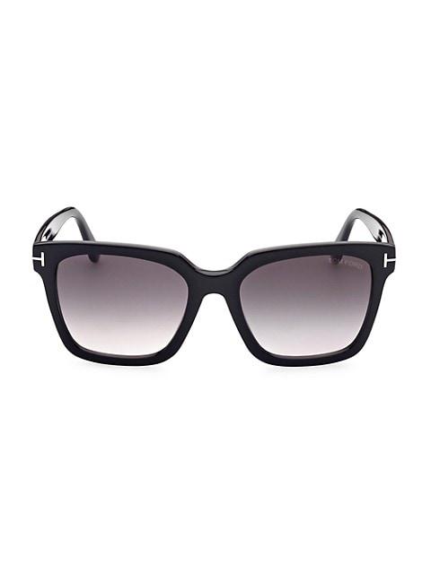 Selby 55MM Square Sunglasses商品第1张图片规格展示