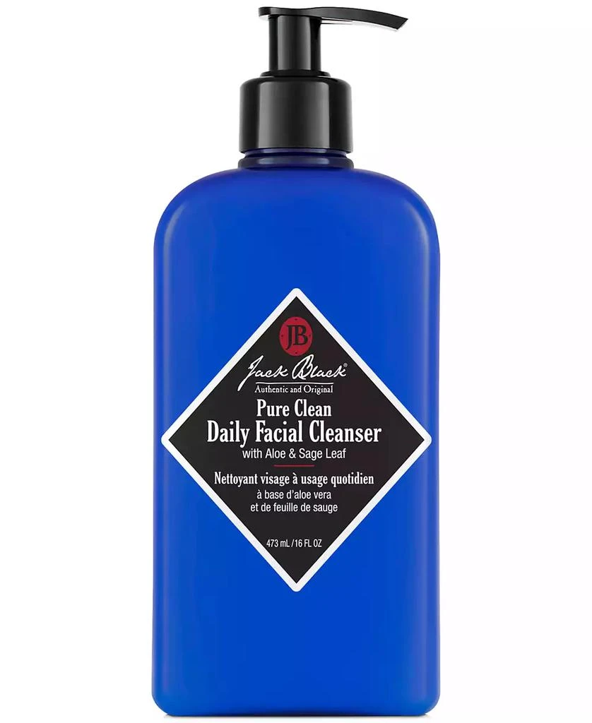 商品Jack Black|Pure Clean Daily Facial Cleanser, 6 oz.,价格¥153,第1张图片