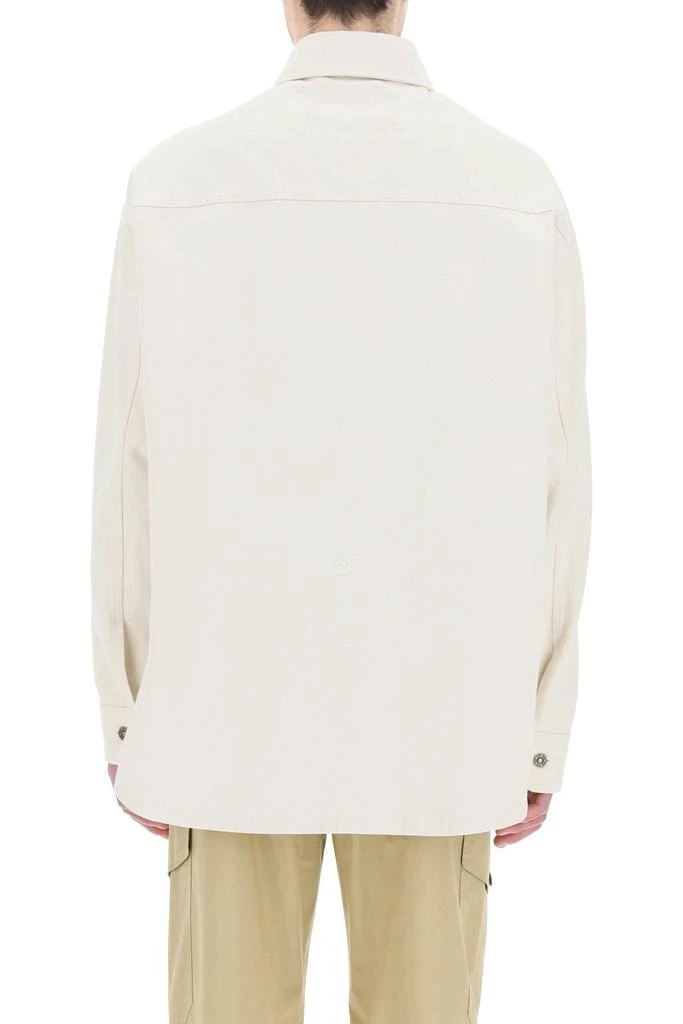 商品FourTwoFour on Fairfax|Cotton Denim Overshirt,价格¥1678,第3张图片详细描述