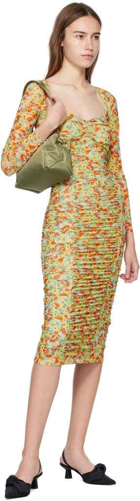 商品Ganni|Khaki Medium Pillow Baguette Bag,价格¥1445,第4张图片详细描述