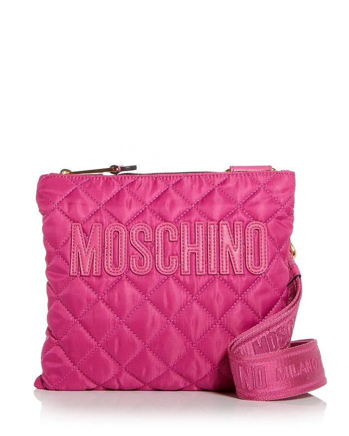 商品Moschino|Quilted Nylon Messenger Bag,价格¥4790,第1张图片