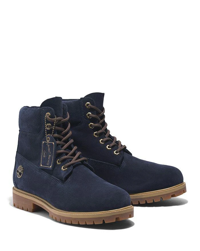 商品Timberland|Men's C.F. Stead Indigo Suede Heritage 6" Boots,价格¥1766,第4张图片详细描述