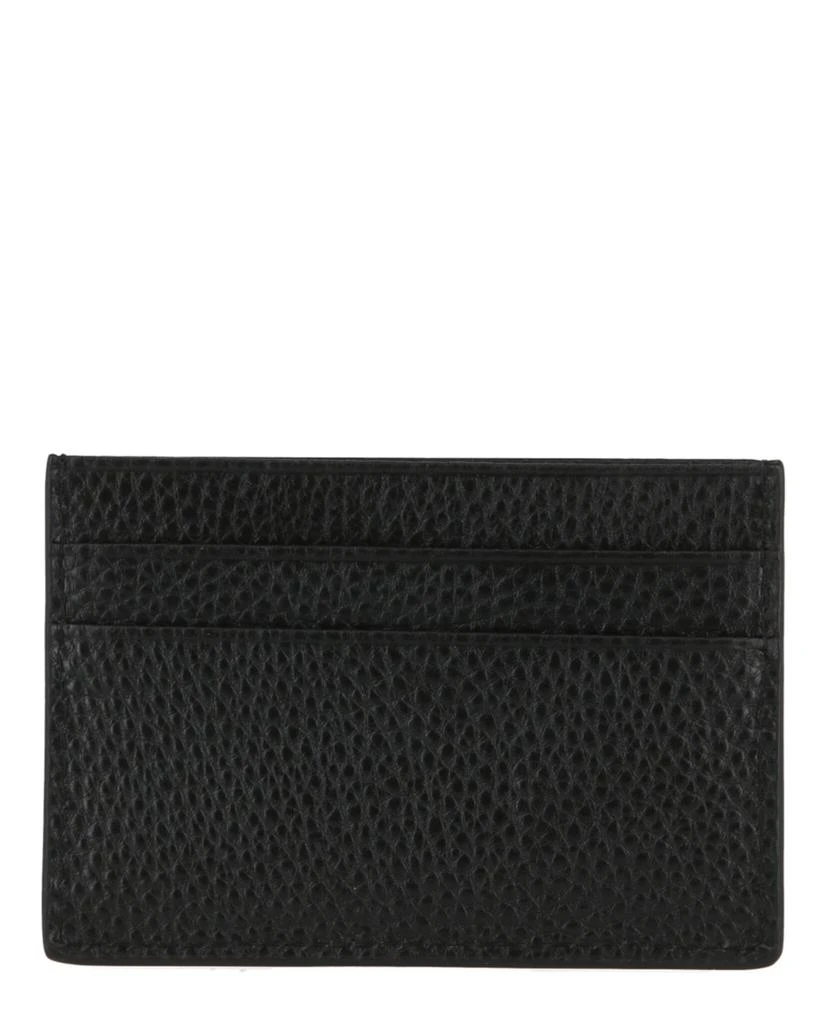 商品Versace|Grained Logo Card Holder,价格¥525,第2张图片详细描述