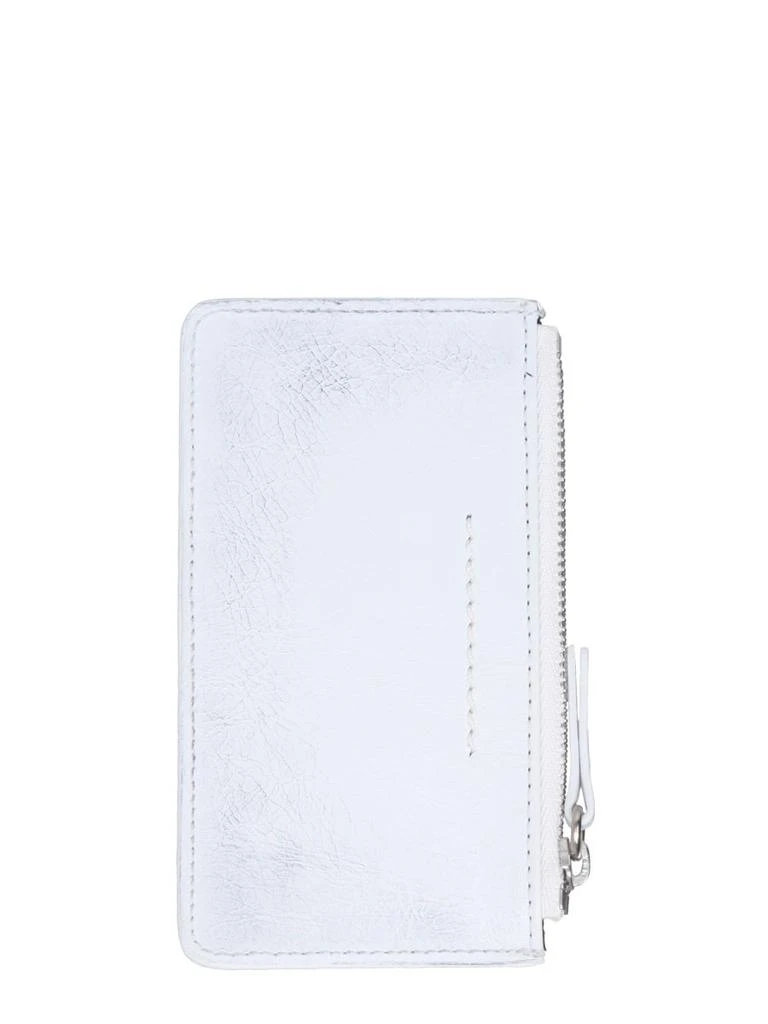 商品MAISON MARGIELA|MM6 Maison Margiela Painted Effect Zip-Up Purse,价格¥483,第1张图片