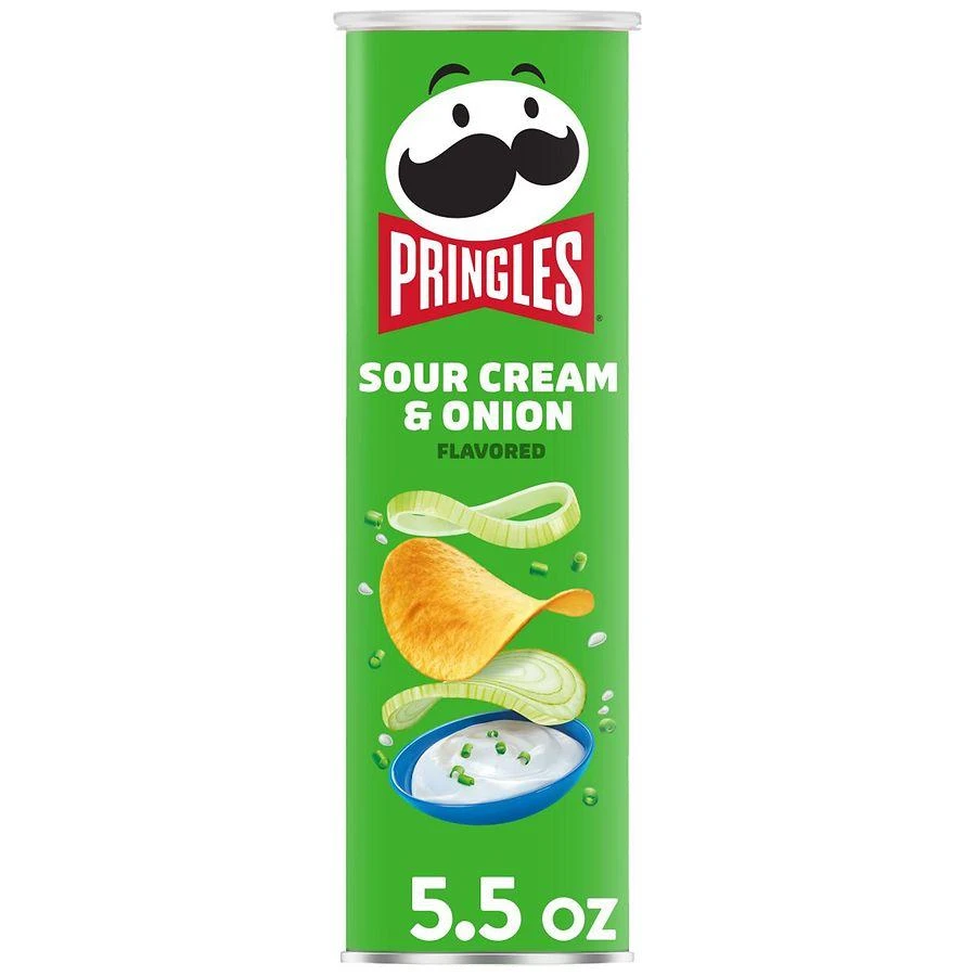 商品Pringles|Potato Crisps Chips Sour Cream and Onion,价格¥22,第1张图片