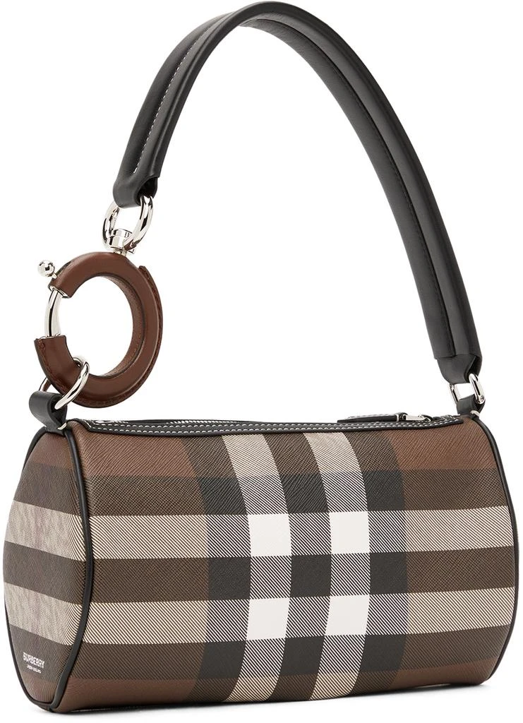 商品Burberry|Brown Mini Check Rhombi Shoulder Bag,价格¥13450,第3张图片详细描述