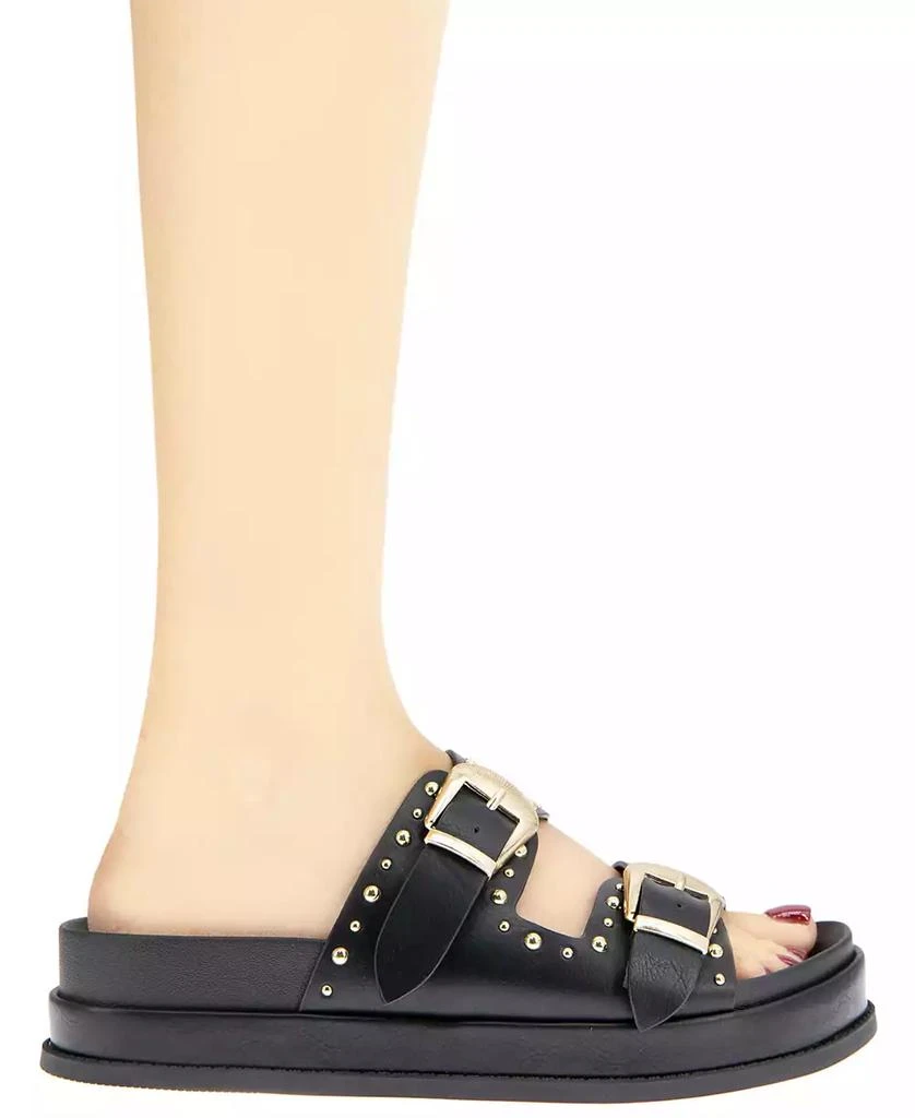 Women's Barah Chunky Footbed Double Buckle Slip-On Sandals 商品