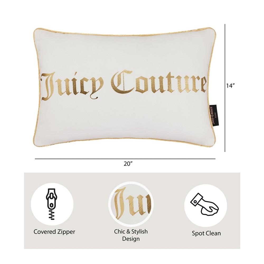 Gothic Words Decorative Pillow, 14" x 20"商品第6张图片规格展示