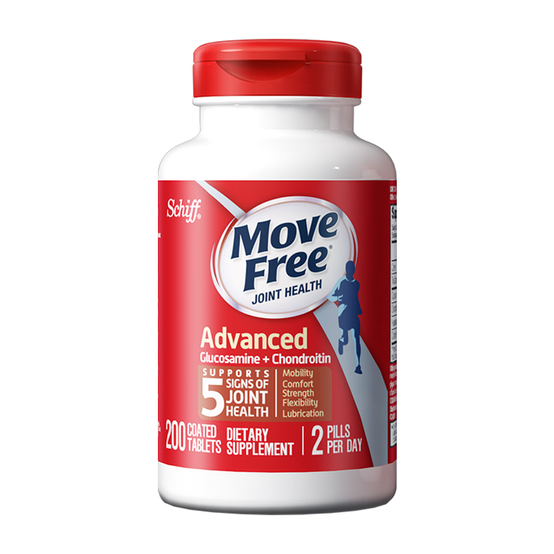 美国Move Free 益节氨基维骨力氨糖关节软骨素200粒钙片保健品商品第2张图片规格展示