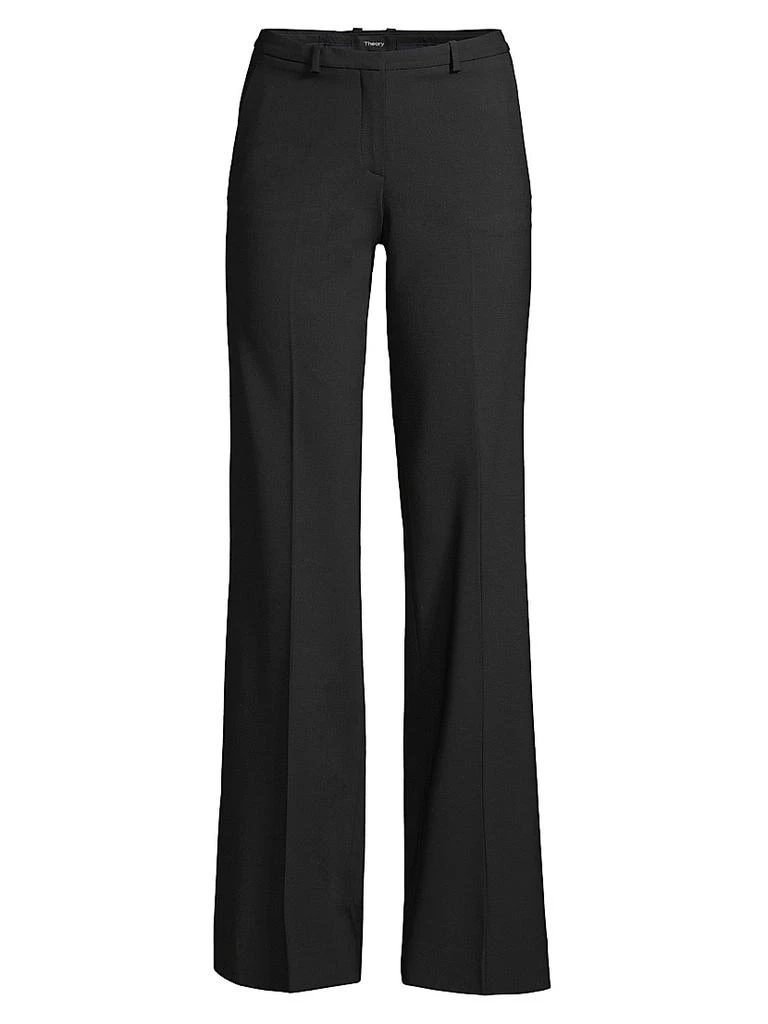 商品Theory|Demitria Wool Flare Pants,价格¥2190,第1张图片