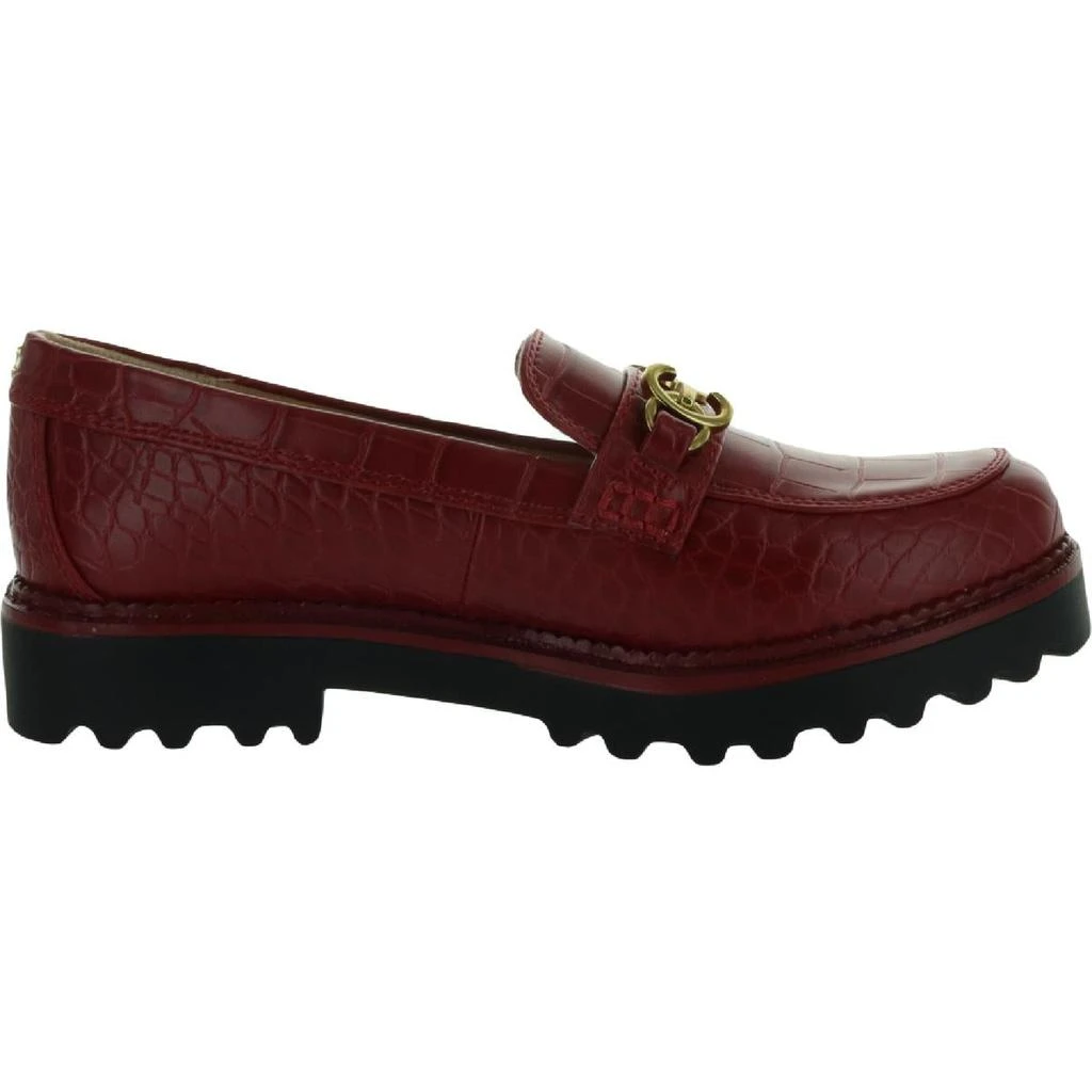 商品Sam Edelman|Circus by Sam Edelman Womens Deana Faux Leather Slip On Fashion Loafers,价格¥183,第3张图片详细描述