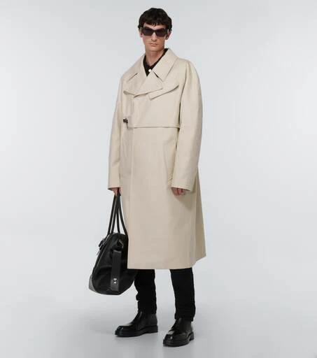 商品Givenchy|U-lock cotton twill trench coat,价格¥19878,第2张图片详细描述