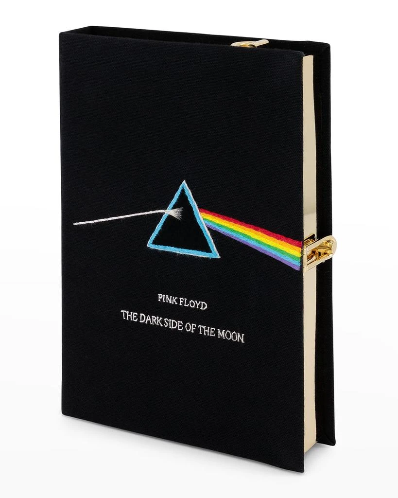 商品Olympia Le-Tan|Pink Floyd's The Dark Side of the Moon Book Clutch Bag,价格¥10874,第4张图片详细描述