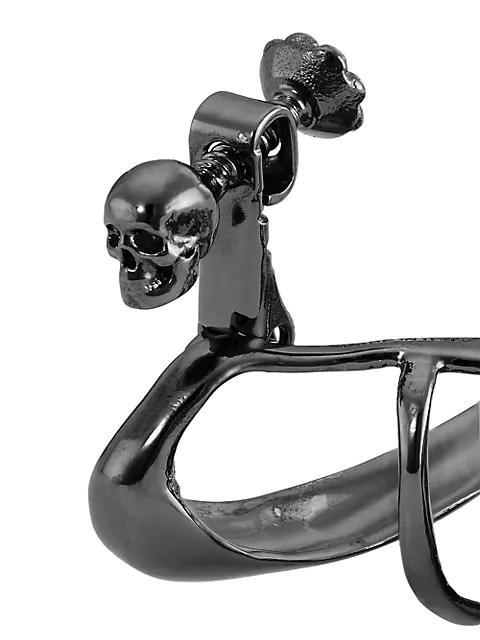 商品Alexander McQueen|Skull Earring Cuff,价格¥3366,第4张图片详细描述