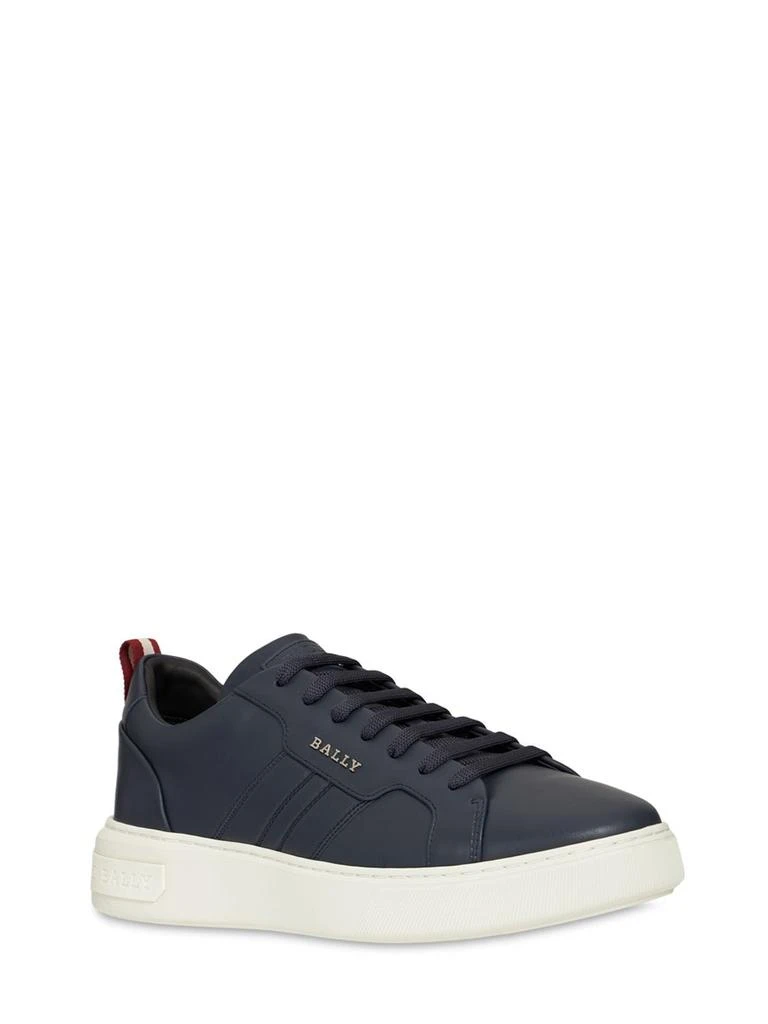 商品Bally|Logo Leather Sneakers,价格¥2895,第1张图片详细描述