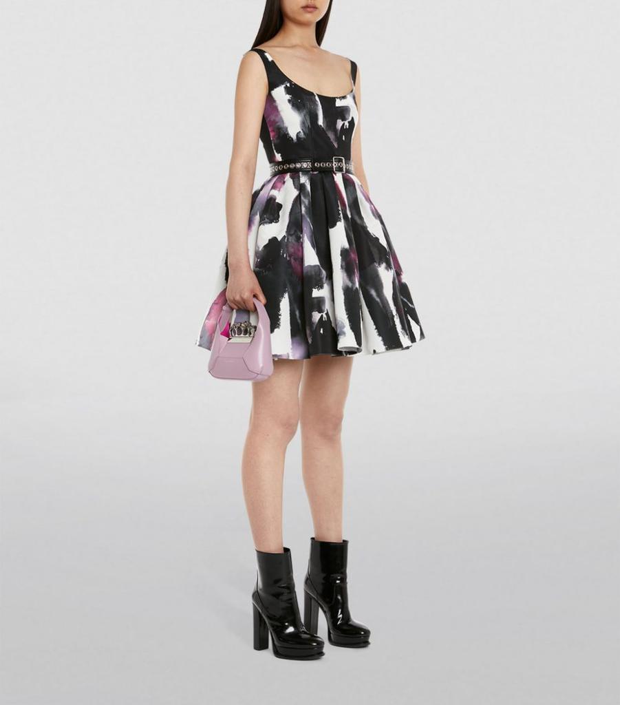 商品Alexander McQueen|Watercolour Mini Dress,价格¥17583,第4张图片详细描述