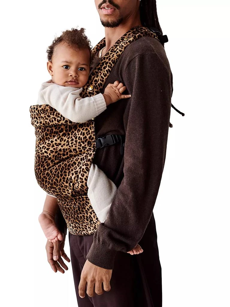 商品Artipoppe|Zeitgeist Leopard Velvet Baby Carrier,价格¥3923,第2张图片详细描述