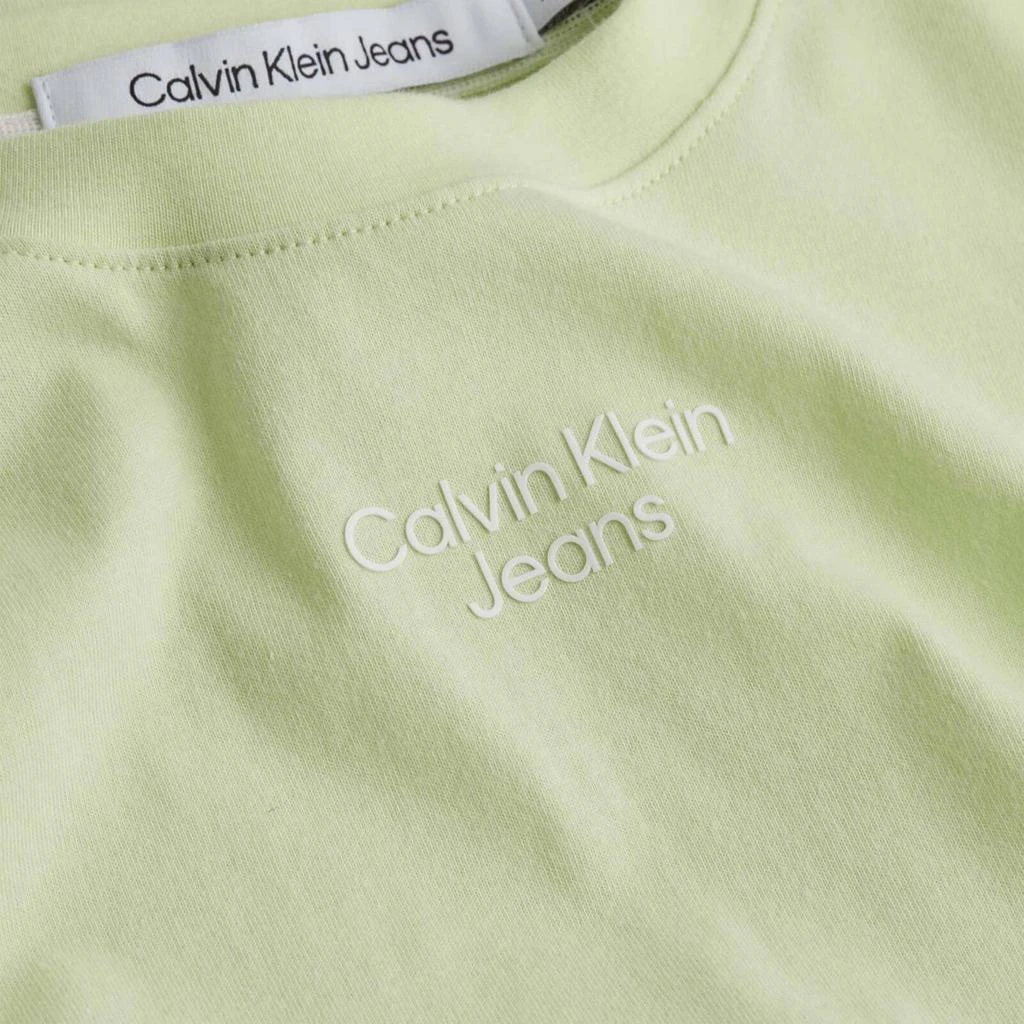 商品Calvin Klein|Calvin Klein Jeans Logo Cotton-Jersey T-Shirt,价格¥180,第3张图片详细描述