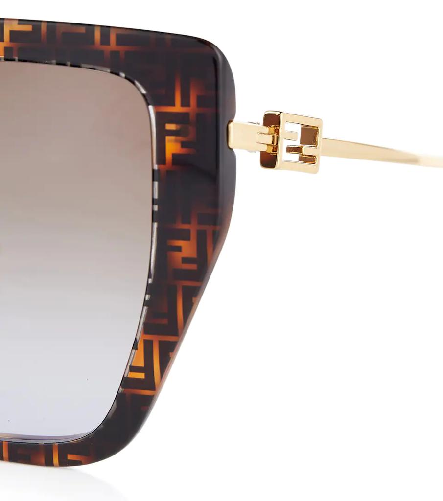 Baguette acetate sunglasses商品第2张图片规格展示
