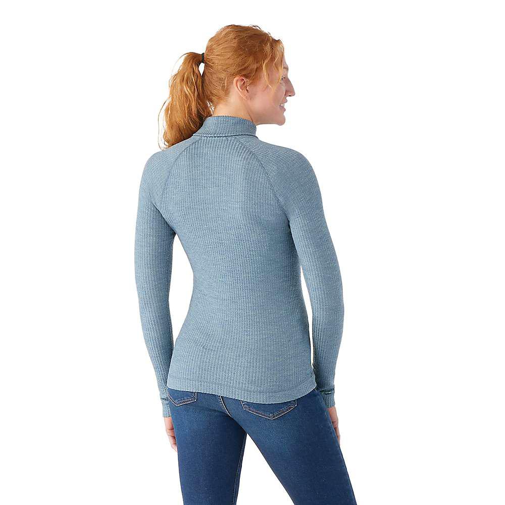 Smartwool Women's Thermal Merino Rib Turtleneck Top商品第2张图片规格展示