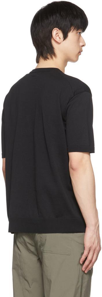 商品DESCENTE|Black Cotton T-Shirt,价格¥1539,第5张图片详细描述