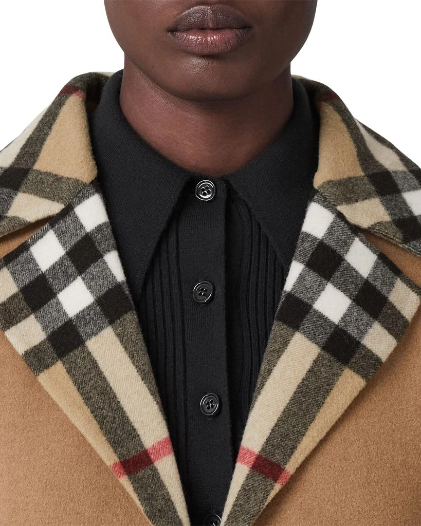 商品Burberry|Dorea Belted Reversible Coat,价格¥27718,第5张图片详细描述