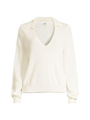 Cashmere Polo Sweater商品第5张图片规格展示