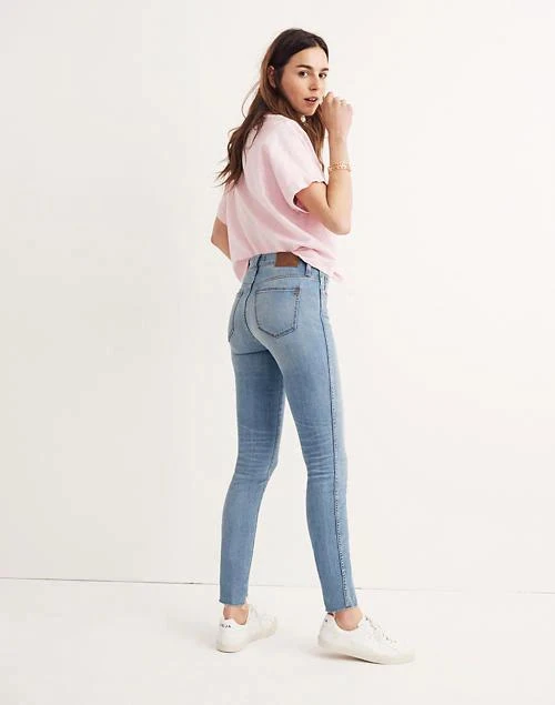 商品Madewell|9" High-Rise Skinny Jeans: Seamed Step-Hem Edition,价格¥396,第4张图片详细描述