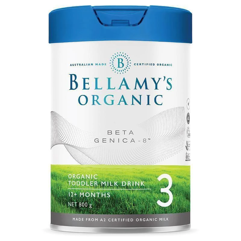 商品Bellamy's|澳大利亚直邮bellamy's贝拉米白金版有机A2婴儿配方奶粉3段 800g,价格¥441,第1张图片