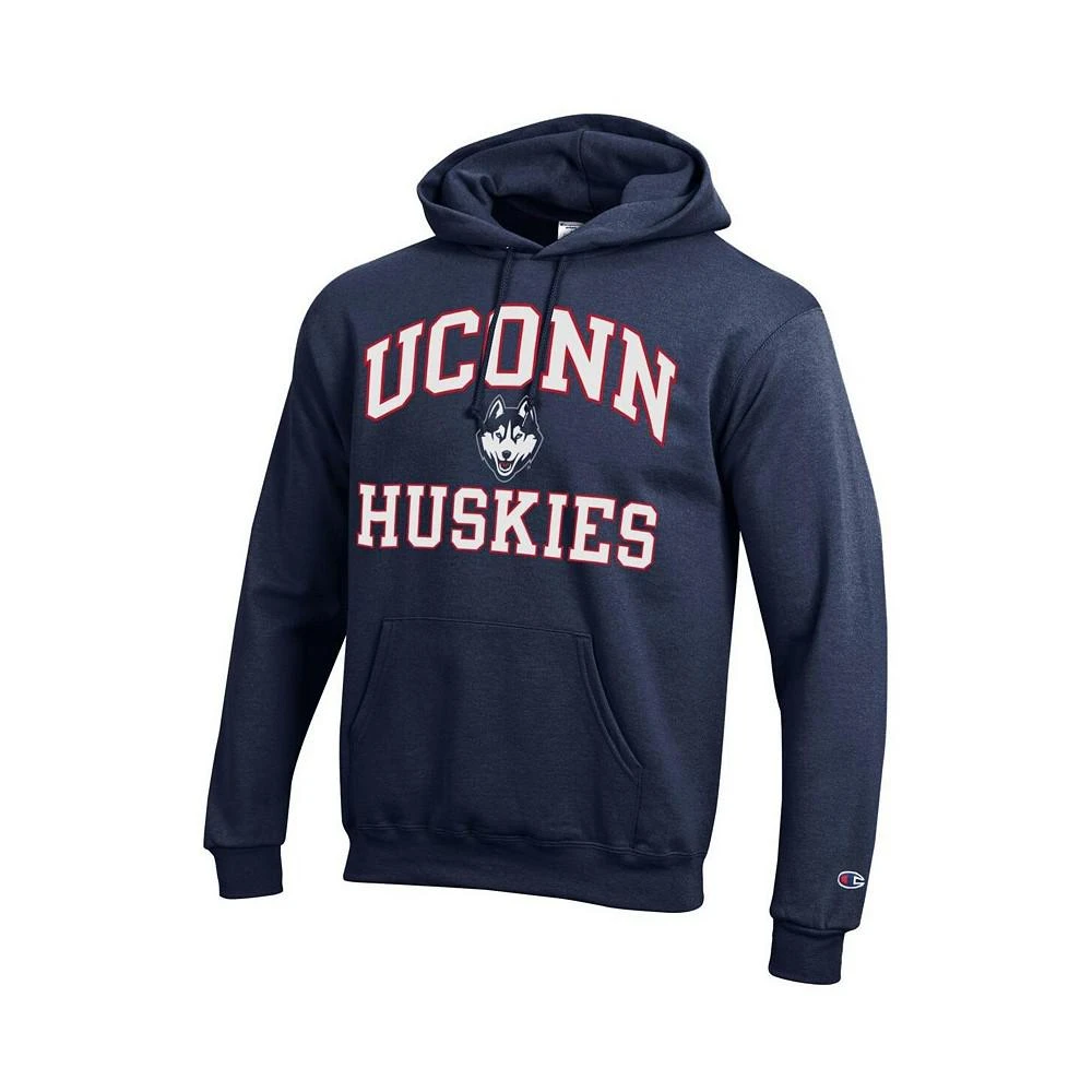 商品CHAMPION|Men's Navy UConn Huskies High Motor Pullover Hoodie,价格¥441,第3张图片详细描述