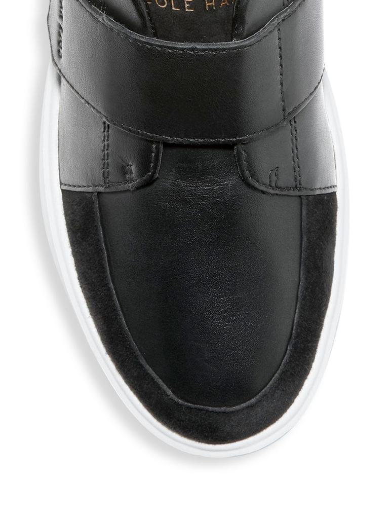 商品Cole Haan|Grand Crosscourt Monk-Strap Leather Sneakers,价格¥294,第7张图片详细描述