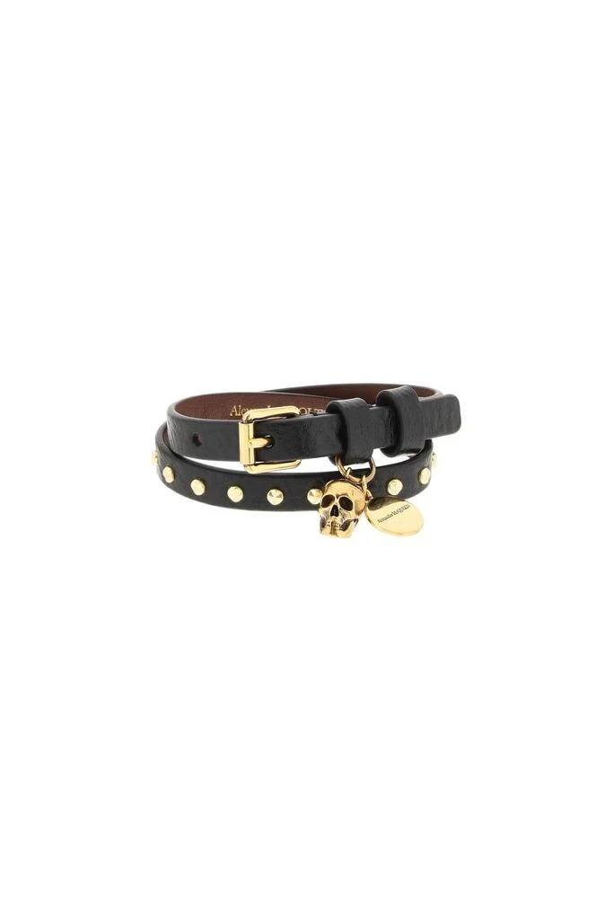 商品Alexander McQueen|PIONIER DOUBLE BRACELET,价格¥1485,第1张图片