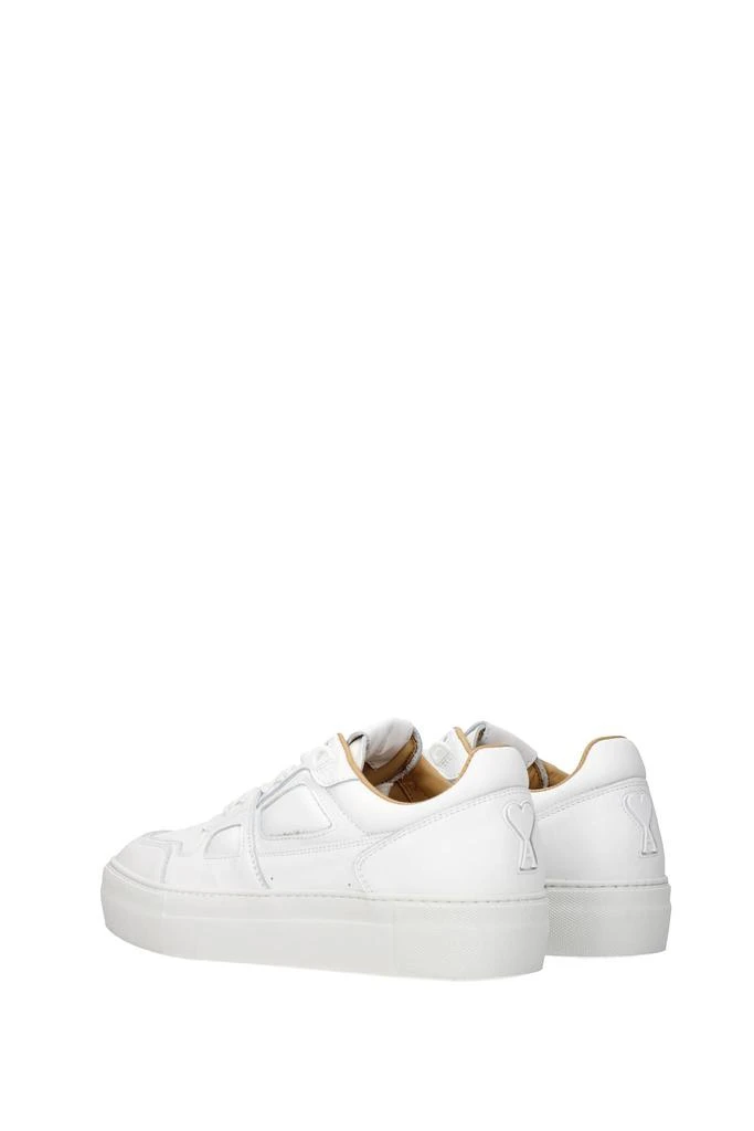 商品AMI|Sneakers Leather White,价格¥1050,第4张图片详细描述